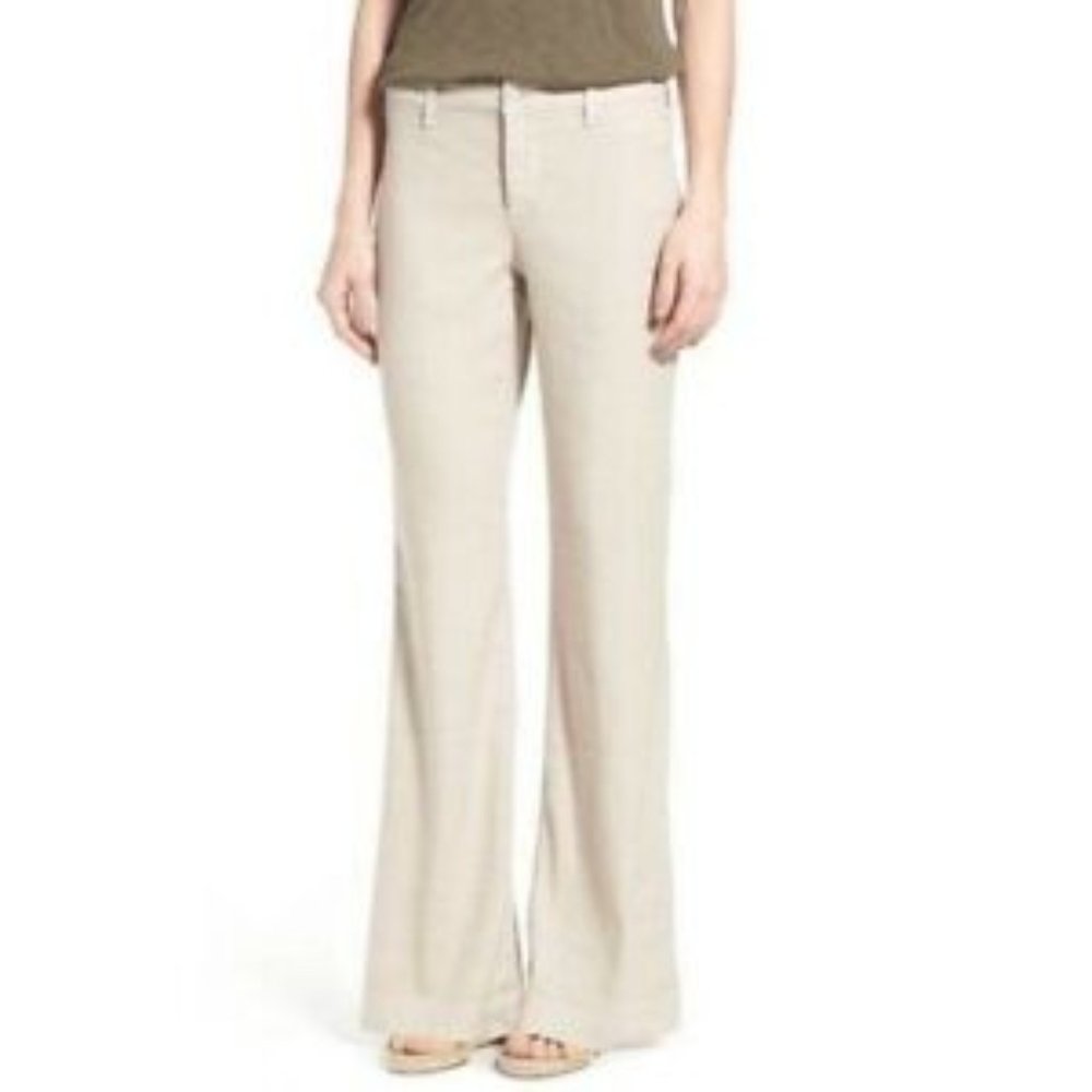 NYDJ Women's Light Beige Boot Cut Pants